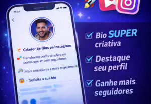 Eu vou Criar a melhor bio pra você