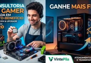 Eu vou fazer a Montagem de PC Gamer focada em custo-benefíci...