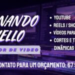 Eu vou editar o seu video e vai ficar show