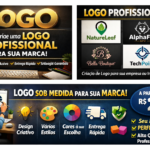 Eu vou Criação de logo para sua empresa ou pessoal