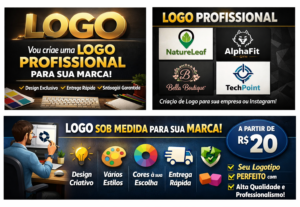 Eu vou Criar sua logo para sua empresa ou pessoal