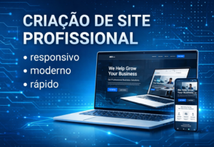 Eu vou criar um site profissional para seu negócio
