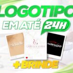 Eu vou criar seu logotipo em até 24 horas