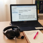 Eu vou transcrever seu áudio/ vídeo com revisão.