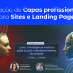 Eu vou criar a capa para o seu evento online no mesmo dia.