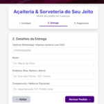 Eu vou fazer a solução delivery pra o seu negócio.
