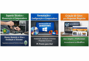 Eu vou Criar um site simples e profissional para seu negócio