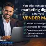 Eu vou criar estratégia profissional de marketing e vendas