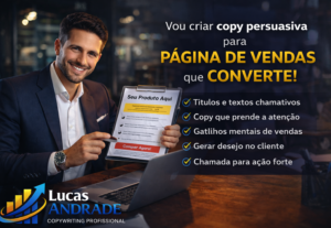 Eu vou escrever copy profissional para página de vendas