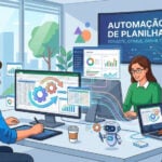 Eu vou formatar e automatizar planilhas.