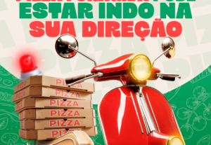 Eu vou fazer uma Arte Social Media para sua Pizzaria