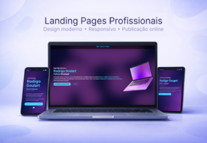 Eu vou criar sua landing page profissional
