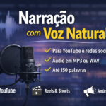 Eu vou transformar seu texto em uma narração/locução incríve...