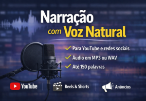 Eu vou transformar seu texto em uma narração/locução incríve...