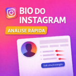 Eu vou analisar e melhorar sua bio do Instagram