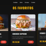 Eu vou criar um cardápio digital responsivo para seu deliver...