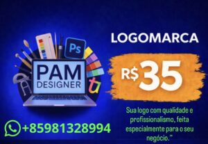 Eu vou Criar sua Logomarca ou pacote de identidade visual.
