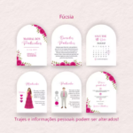 Eu vou Criar o seu convite de aniversário ou casamento