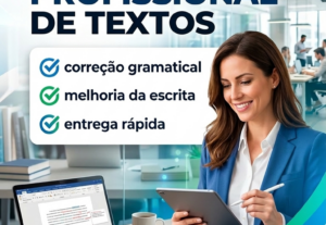 Eu vou revisar e melhorar seu texto rapidamente