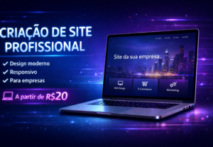 Eu vou criar um site profissional moderno para sua empresa