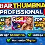 Eu vou criar thumbnail profissional para YouTube
