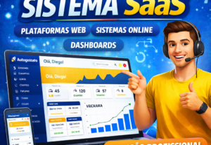 Eu vou desenvolver seu sistema SaaS ou plataforma pers