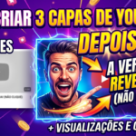 Eu vou Criar 3 Capas de YouTube Focadas em Cliques CTR.