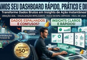 Eu vou fazer um Dashboard rápido, prático e direto