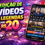Eu vou editar e legendar seu vídeo para redes sociais