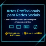 Eu vou fazer banners e capas profissionais