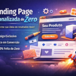 Eu vou criar sua Landing Page do zero e única