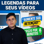 Eu vou legendar seu vídeo para Reels e TikTok