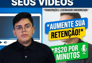 Eu vou legendar seu vídeo para Reels e TikTok