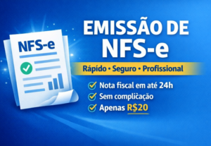 Eu vou emitir sua NFS-e de forma rápida e correta