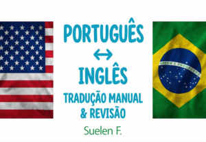 Eu vou fazer digitação de documentos e tradução manual.