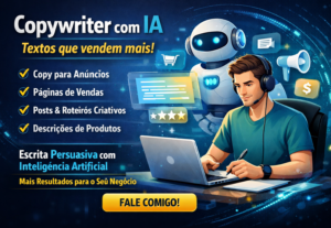 Eu vou fazer Copywriter Com inteligência artificial