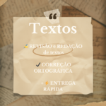 Eu vou criar posts para o Instagram e revisar/redigir textos