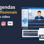 Eu vou legendar seu vídeo com padrão profissional