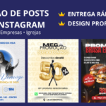 Eu vou criar uma arte profissional para Instagram para você