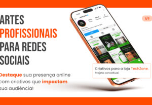 Eu vou criar artes profissionais para redes sociais