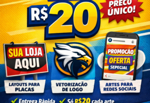 Eu vou criar arte profissional para impressão