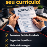Eu vou avaliar o seu currículo, e melhora-lo.