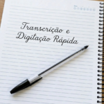 Eu vou fazer Digitação de textos e transcrição rápida de áud...