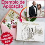 Eu vou transformar sua foto em desenho Line Art