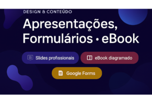 Eu vou fazer Planilhas, BI, Office, eBook, formulários e víd...