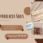 Eu vou fazer Posts Engajadores para sua Marca