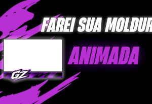Eu vou fazer sua moldura de webcam animada para lives