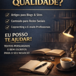 Eu vou fazer sua redação com excelência e revisão detalhada.