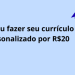 Eu vou fazer seu currículo profissional