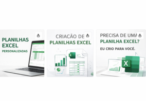 Eu vou criar planilha personalizada no Excel